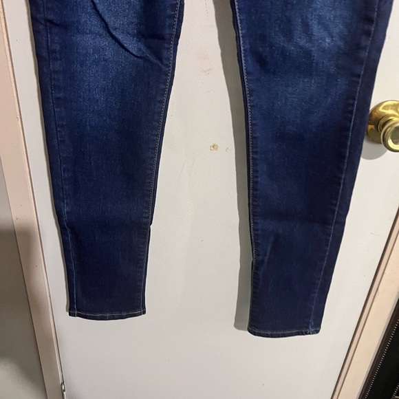 Fashion Nova Dark Wash High Waist Jeans 11/12 - Picture 9 of 9